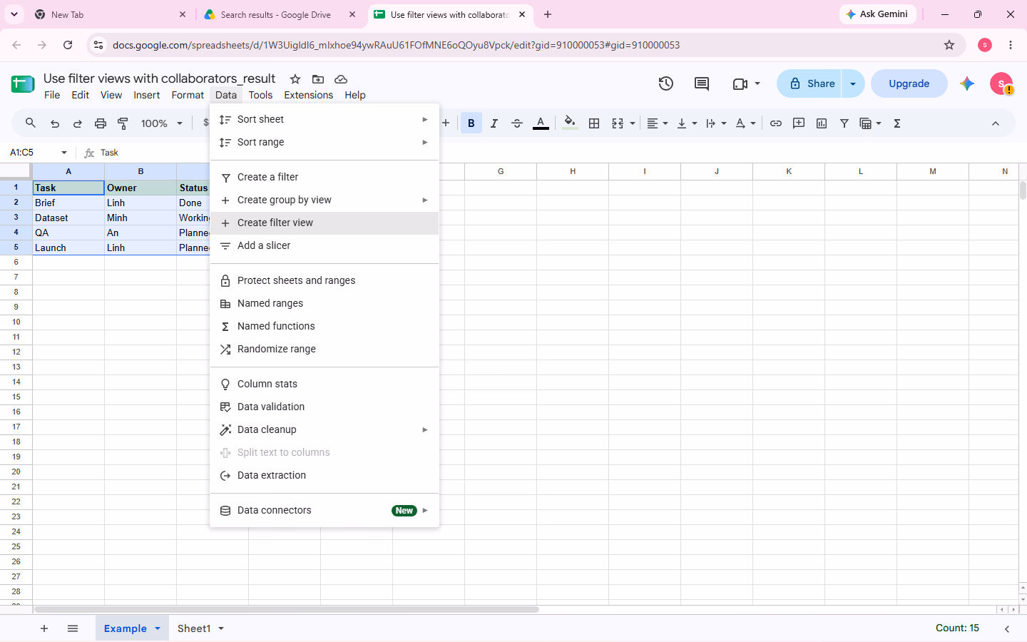 Filter-view evidence for step 2 — 01-create-filter-view-target.png
