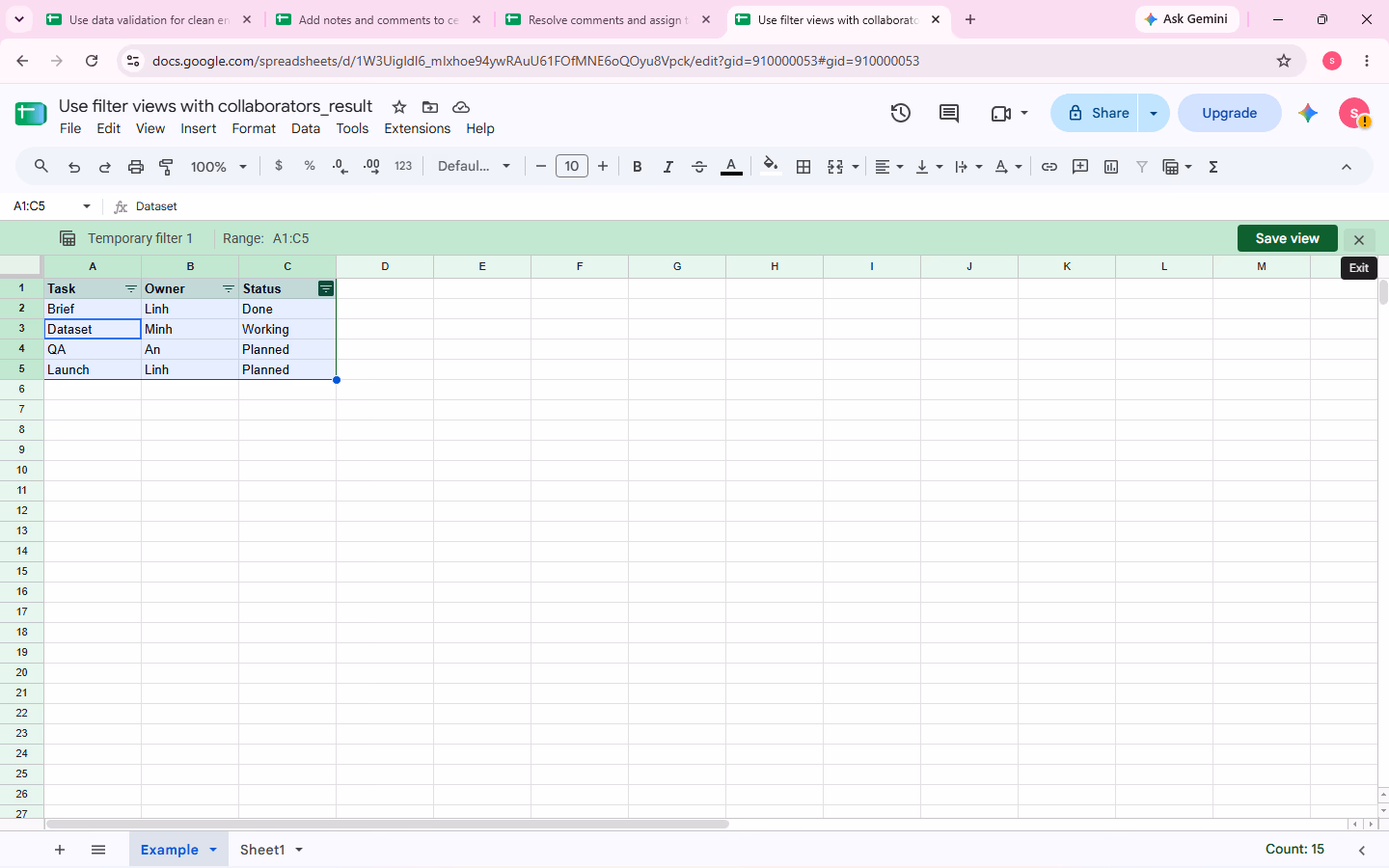 Filter-view evidence for step 3 — 03-close-filter-view-target.png